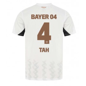 Bayer Leverkusen Jonathan Tah #4 Auswärtstrikot 2024-25 Kurzarm